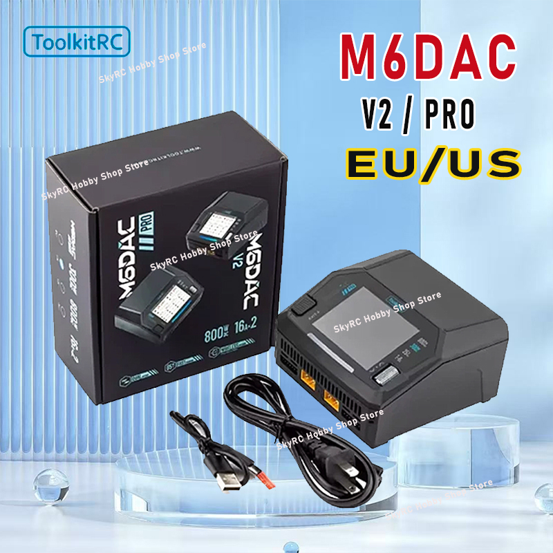 ToolkitRC M6DAC V2/Pro Dual Ch - огляд і ціна Toolkitrc M6Dac Smart Charger
