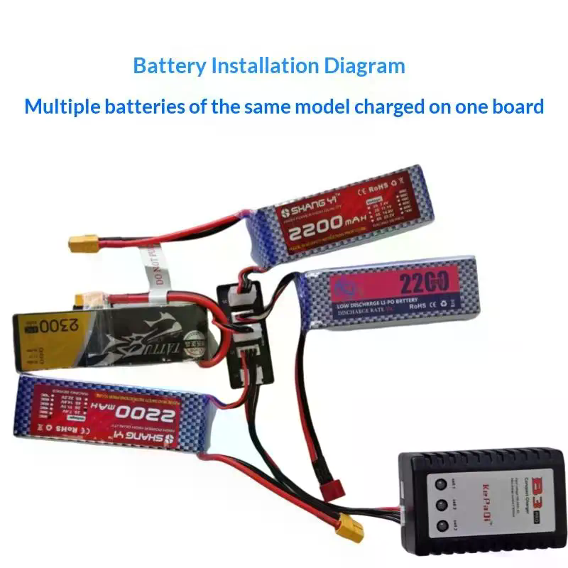 Parallel Charge Lipo Batteries - огляд і ціна 12S Lipo Battery Balancing Board