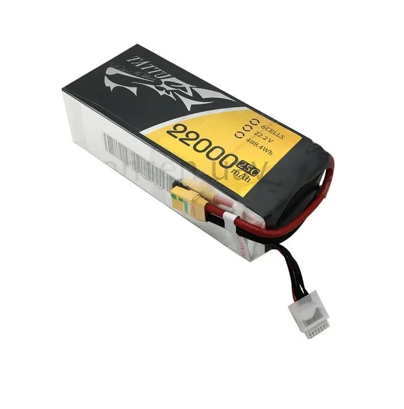 TATTU 22000mAh 22.2V 6S 488wh  - огляд і ціна Tattu 6S 22000Mah Lipo Battery