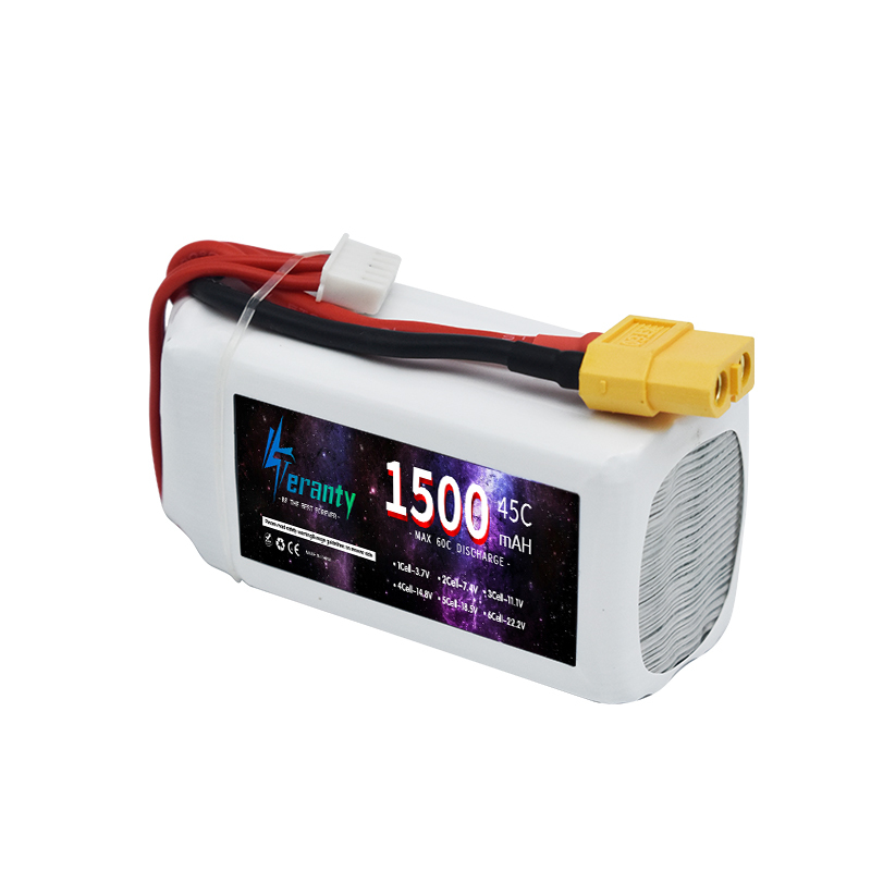 14.8V RC LiPo Battery 4S 1500m - огляд і ціна 4S Lipo Battery 14.8V 6000Mah