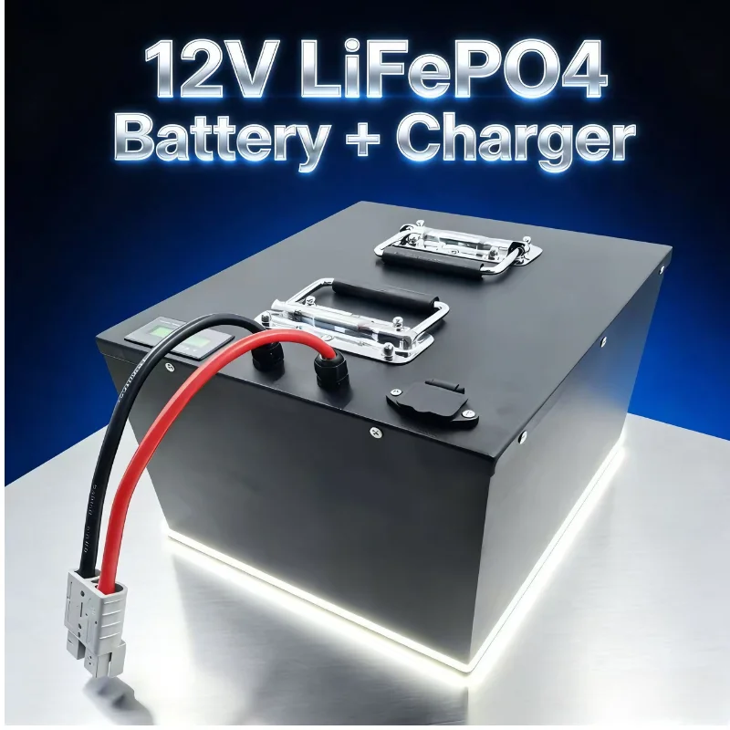 12V/24V/48V LiFePO4 (100-280Ah - огляд і ціна Lifepo4 12V 100Ah Bms Bluetooth