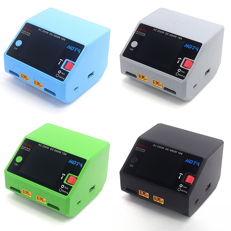 HOTA D6 Pro 650W 200W Dual Pow - огляд і ціна Hota D6 Pro Dual Lipo Charger