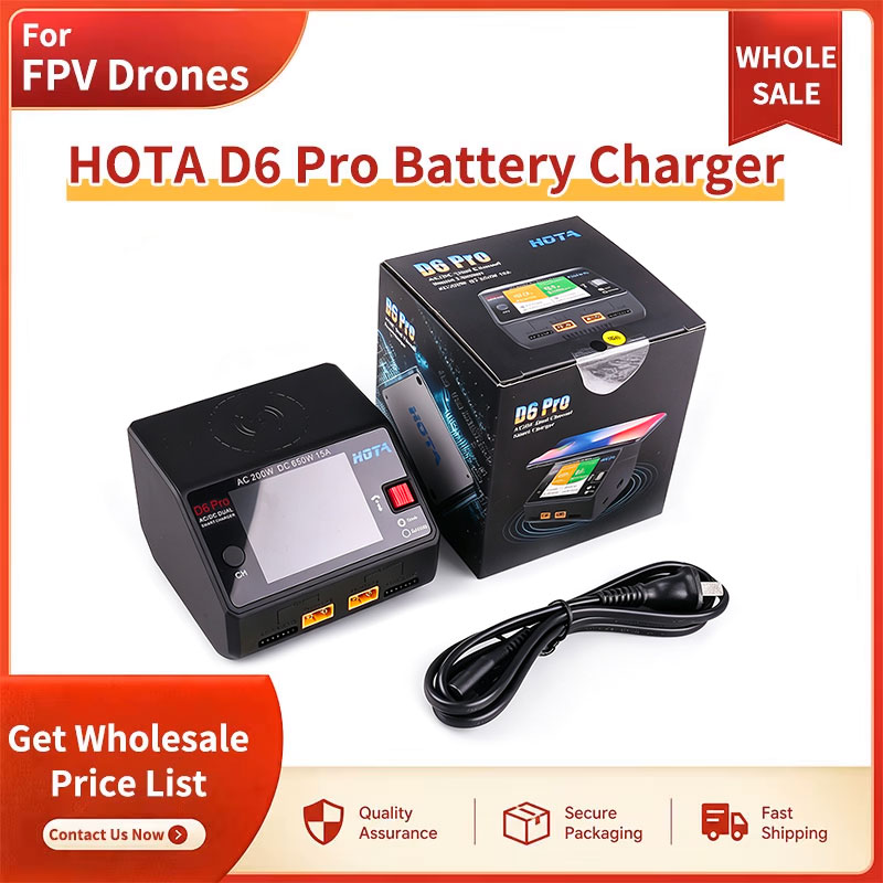 SNQP HOTA D6 Pro Battery Charg - огляд і ціна Hota D6 Pro Dual Lipo Charger