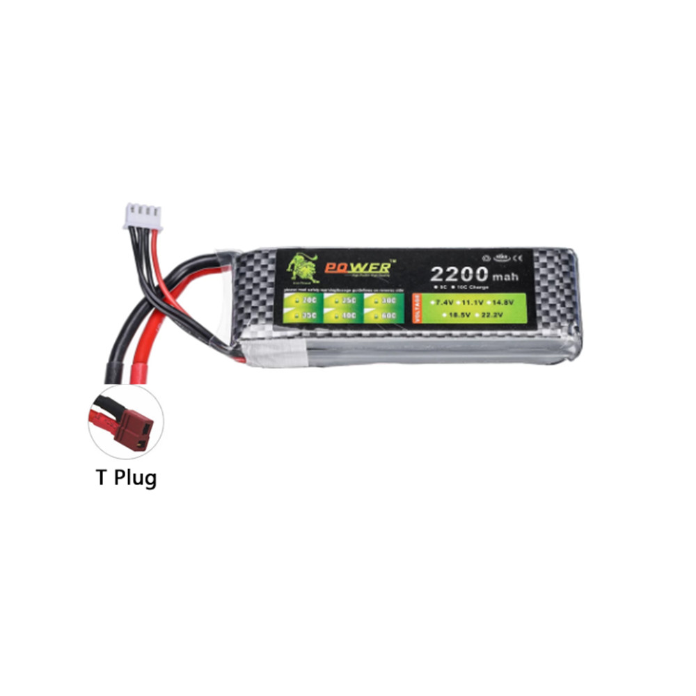 Lipo Battery 2S 3S 4S 1500mah  - огляд і ціна 4S Lipo Battery 14.8V 6000Mah