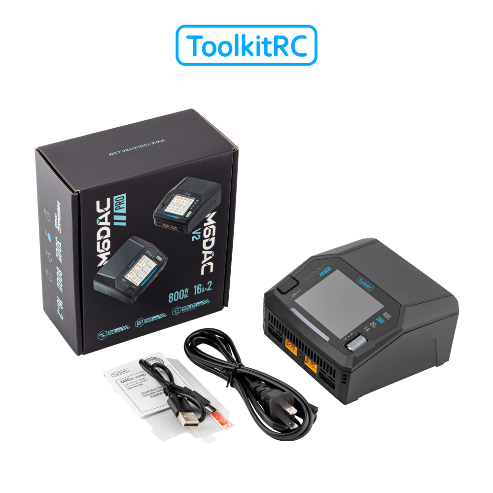 ToolkitRC M6DAC V2 M6DAC Pro D - огляд і ціна Toolkitrc M6Dac Smart Charger