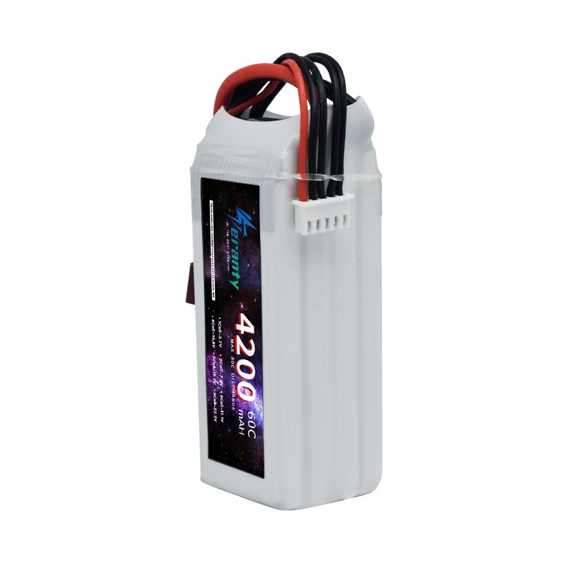 60C Lipo Battery 14.8V 4S 4200 - огляд і ціна 4S Lipo Battery 14.8V 6000Mah
