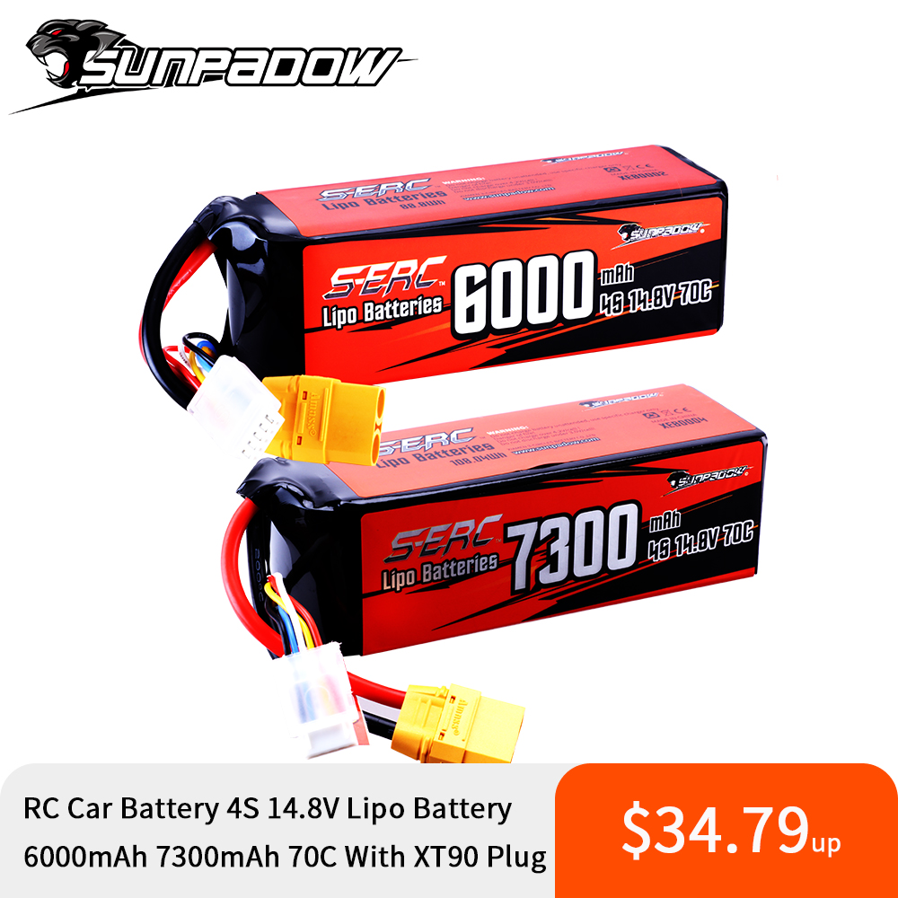 Sunpadow 4S Lipo Battery for 6 - огляд і ціна 4S Lipo Battery 14.8V 6000Mah
