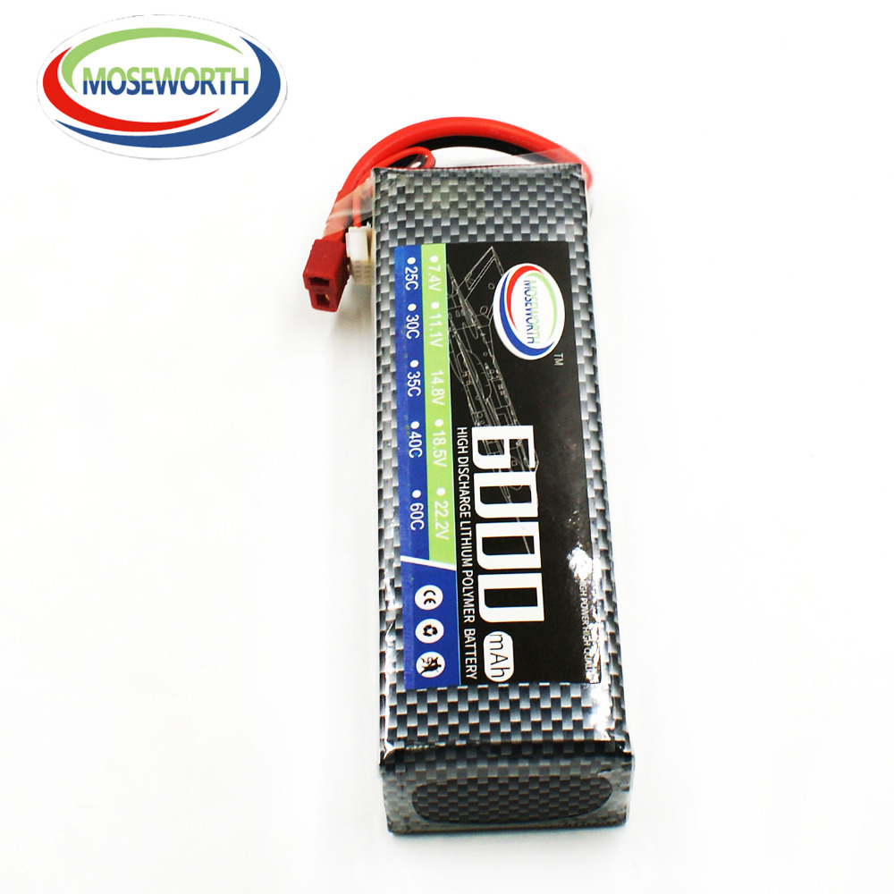 4S 14.8V 6000mAh RC Toy Lipo B - огляд і ціна 4S Lipo Battery 14.8V 6000Mah