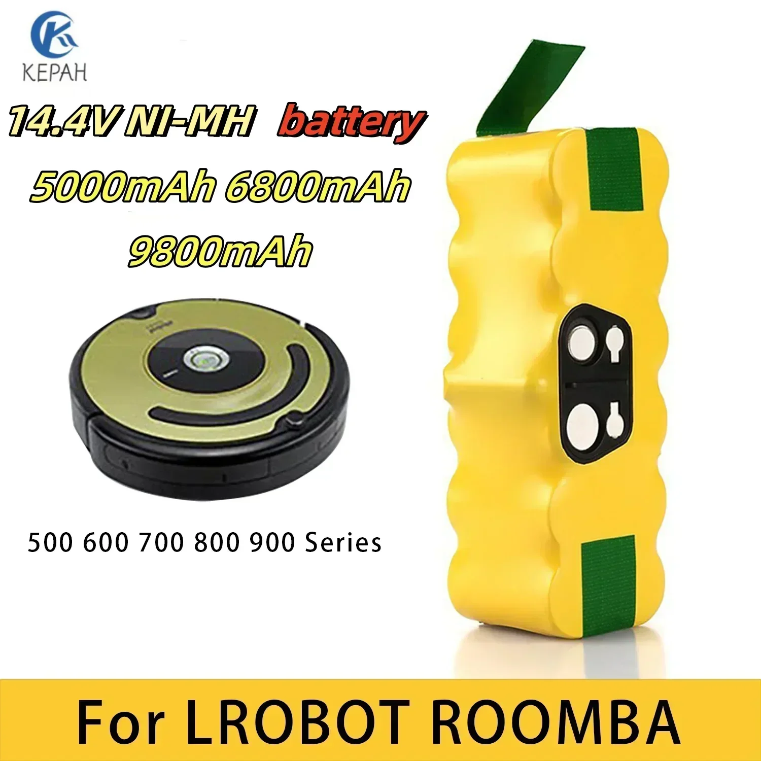 14.4V 5000mAh Robot Vacuum Cle - огляд і ціна 4S Lipo Battery 14.8V 6000Mah