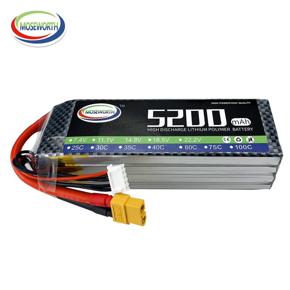 2S 3S 4S 5S 6S RC Lipo battery - огляд і ціна 6S Lipo Battery 22.2V 5000Mah