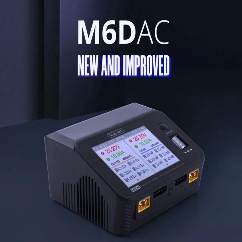 ToolkitRC M6DAC Dual Channel S - огляд і ціна Toolkitrc M6Dac Smart Charger