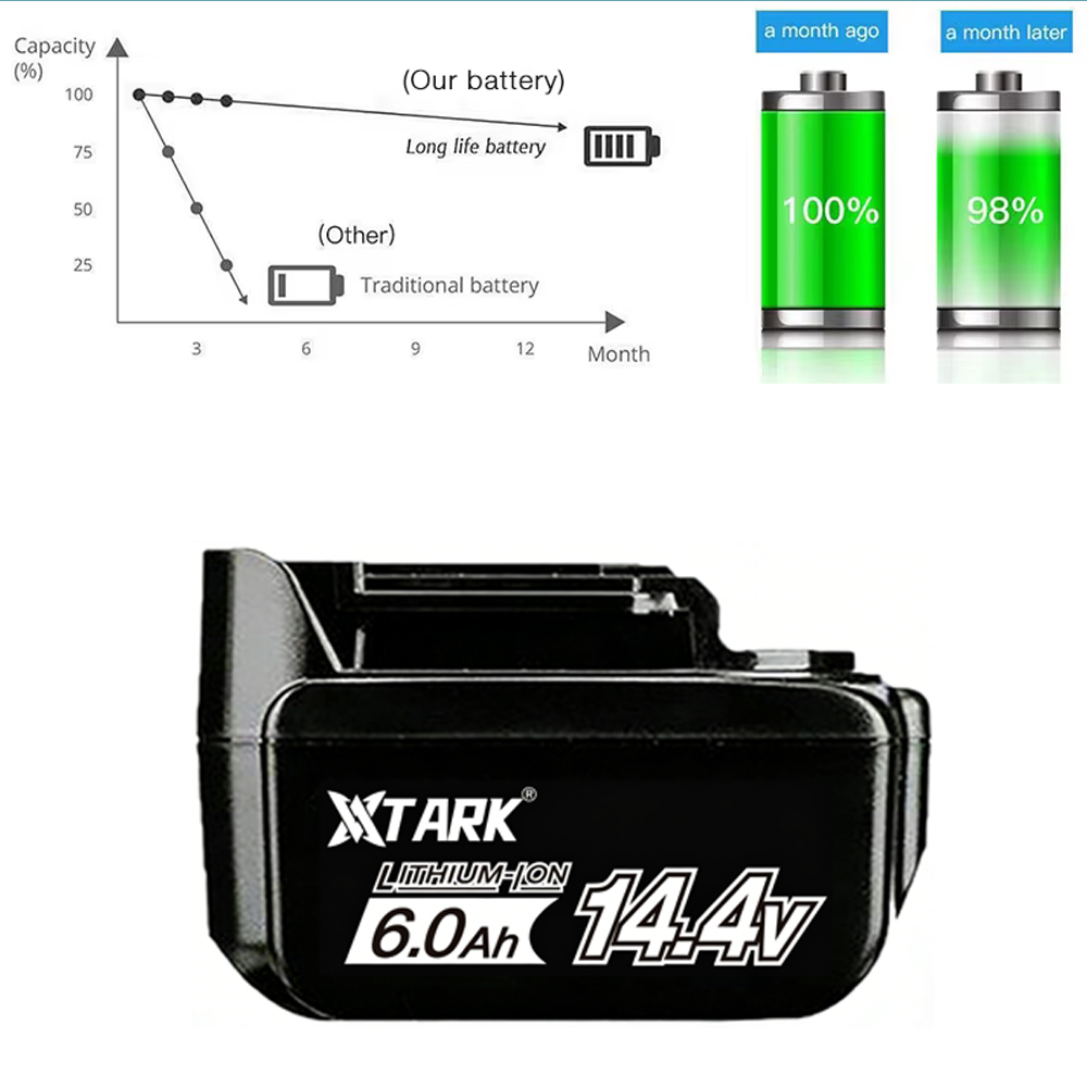14.4V 6.0Ah Rechargeable Li-Io - огляд і ціна 4S Lipo Battery 14.8V 6000Mah