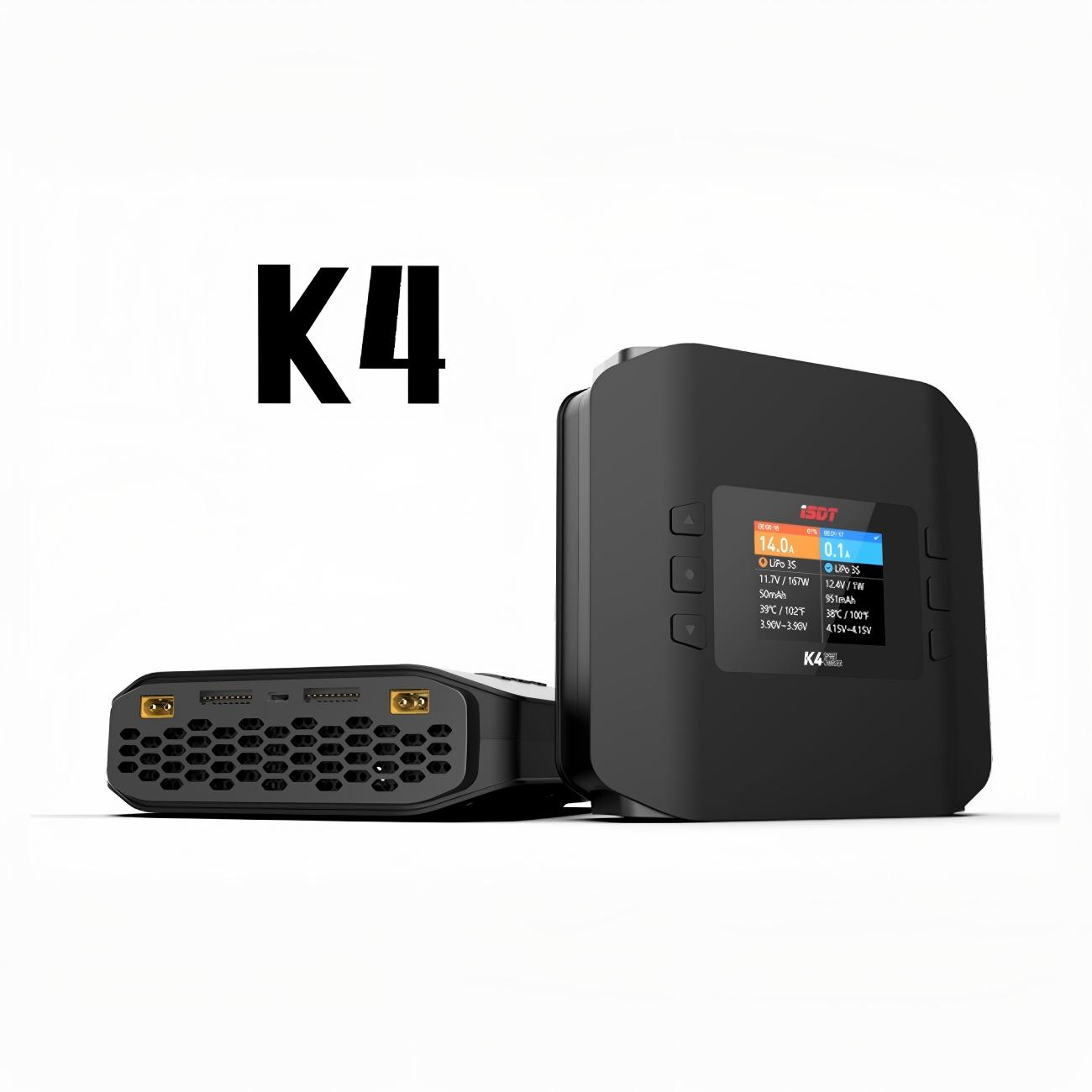 Original ISDT K4 Dual Channel  - огляд і ціна Isdt K4 Dual Lipo Charger
