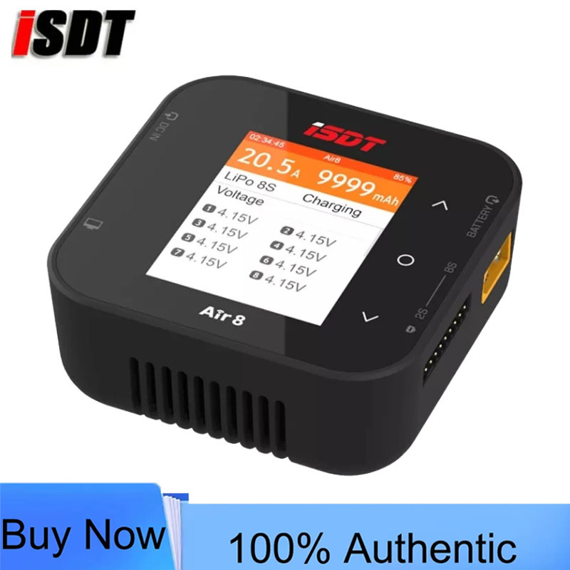 ISDT Air8 500W 20A Balance Cha - огляд і ціна Isdt Air8 8S Lipo Charger