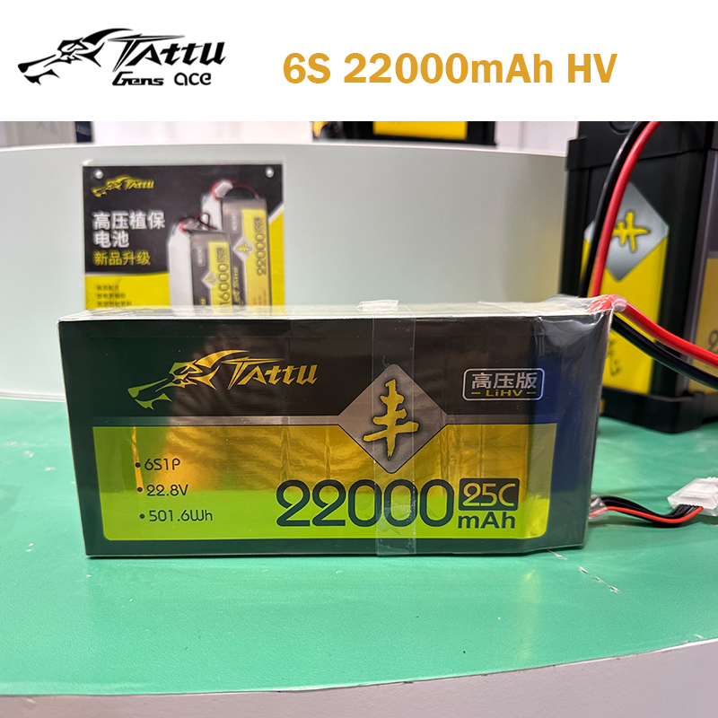 Tattu UAV HV Lipo Battery 6S 2 - огляд і ціна Tattu 6S 22000Mah Lipo Battery