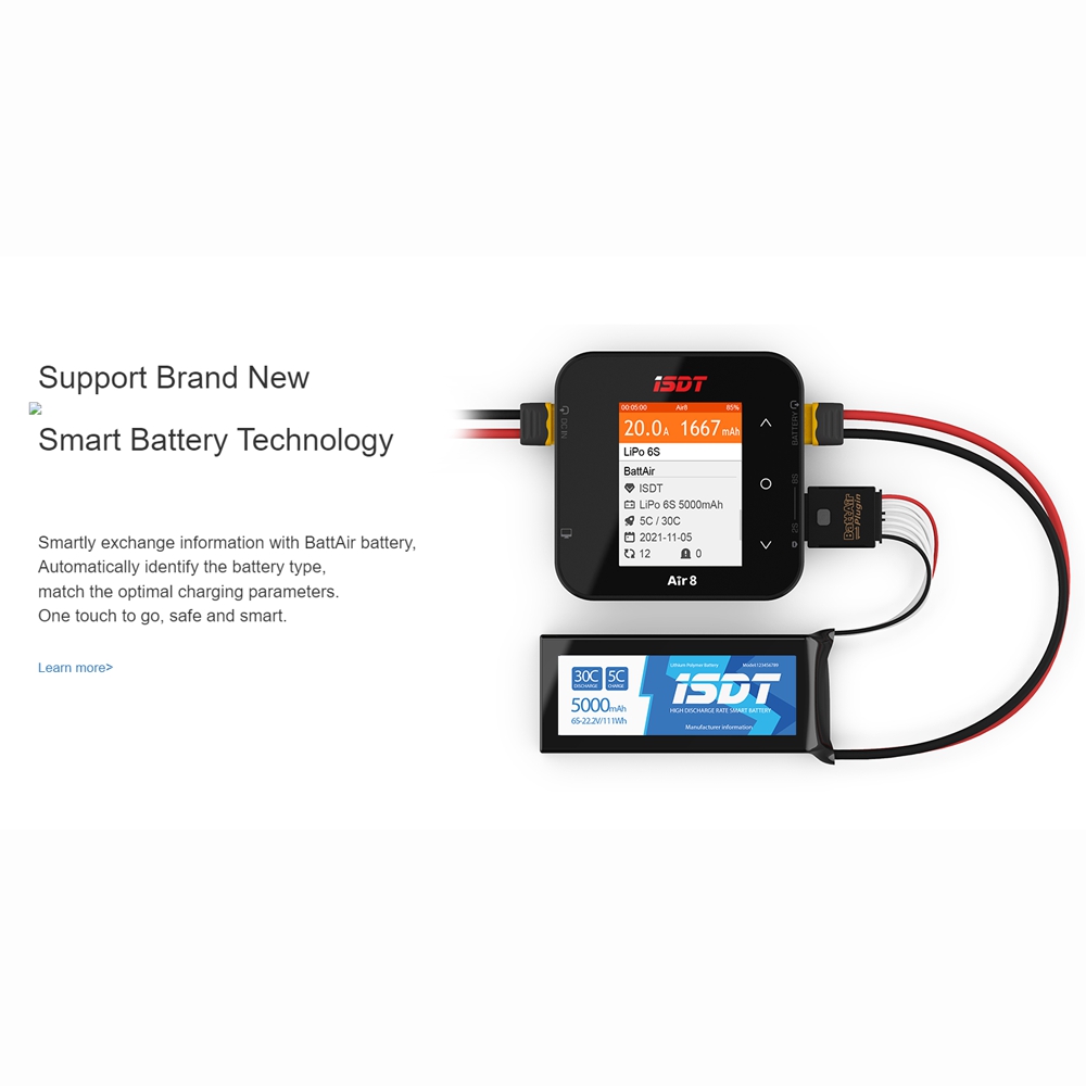 New ISDT Air8 Lipo Power Balan - огляд і ціна Isdt Air8 8S Lipo Charger