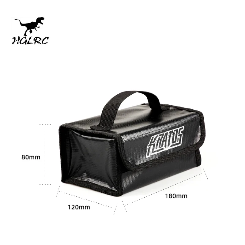 HGLRC Lumbar Support & LiPo Ba - огляд і ціна Lipo Battery Fireproof Safety Charge Box