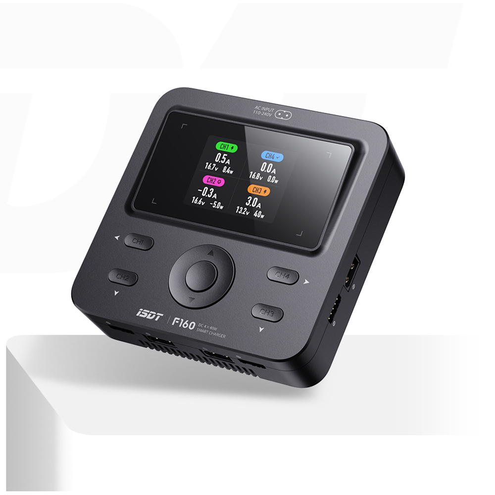 ISDT F160 4CH AC Quad Channel  - огляд і ціна Toolkitrc M6Dac Smart Charger